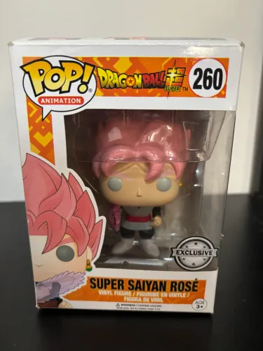 Funko Pop Super Saiyan Rosé #260 Dragon Ball Super Exclusive