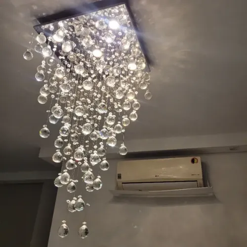 Lustre Pendente de Cristas