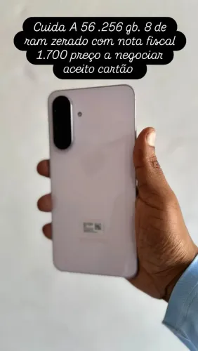 Celular A 56 256GB 8 de ram