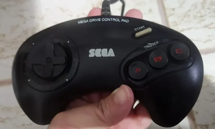 Controle Original Mega Drive Tectoy funcionando
