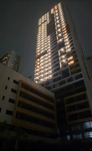 loja 7 no Horizon Alliance, 88,67m², terreo e mezanino, frente rua norte. vaga rotativo m