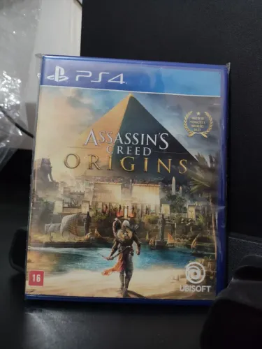 Assassin's creed origins mídia física de ps4