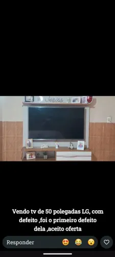 Televisão de 50 polegadas da lg