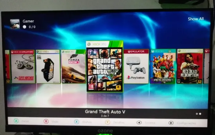 Xbox 360 Slim 500Gb Desbloqueado