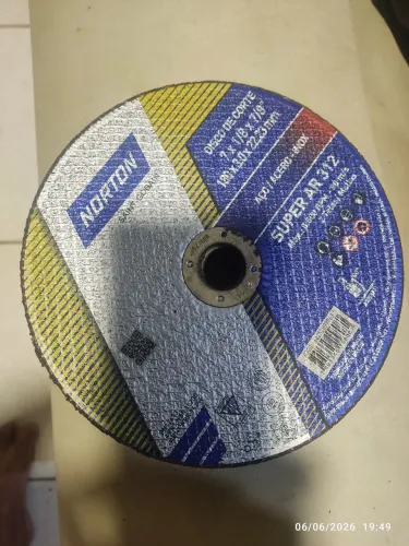 Onze Discos de corte Norton 7" x 1/8 x 7/8"