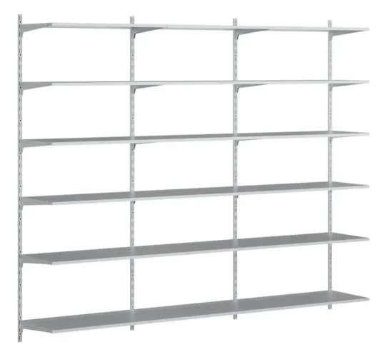 Prateleiras MDF c/ suporte trilho novas