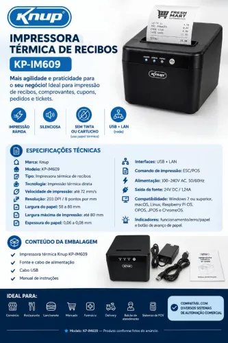 Vendo impressora térmica 