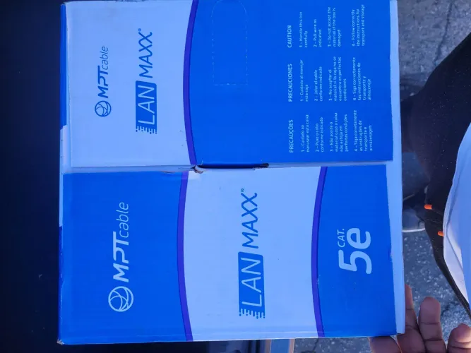 Cabo de rede cat 5