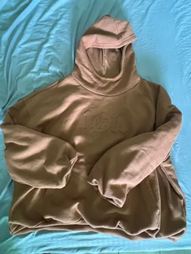 Moletom Exclusiviist 1OF1 Marrom Oversized Canguru 