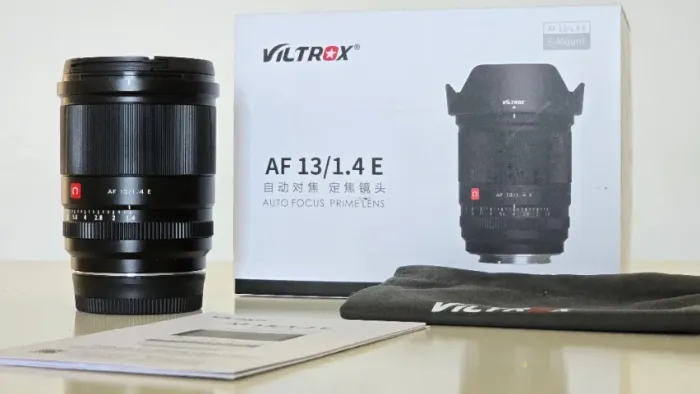 Lente Viltrox 13mm f1.4 para Sony E Mount ( grande angular wide )