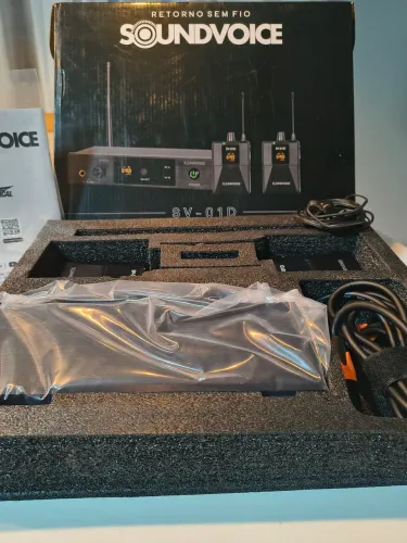 Retorno sem fio de palco