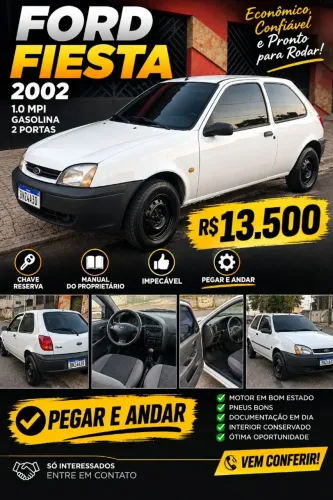 Ford Fiesta Street/ Action 1.0 8V 5P 2002