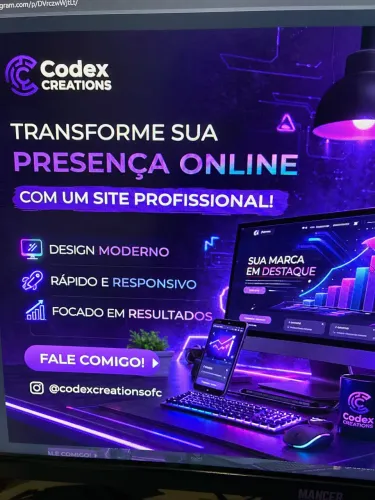 Serviço de fabricação de sites simples!