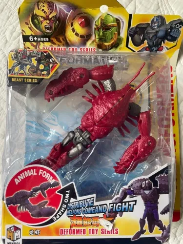 Beast Wars Transformers Tripedacus Lagosta