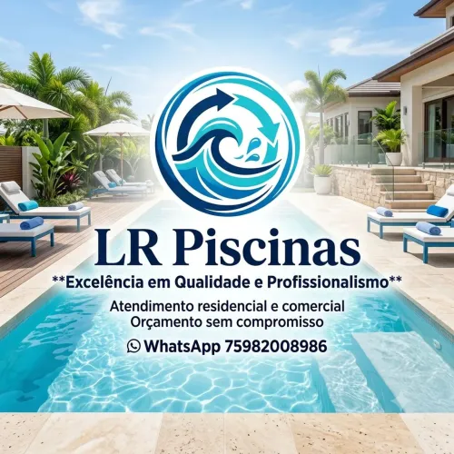 LR Piscinas: O Cuidado Profissional que Sua Piscina Merece. Piscineiro