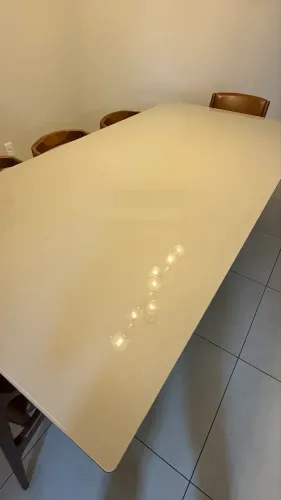 Vendo mesa 2,40m com 8 cadeiras