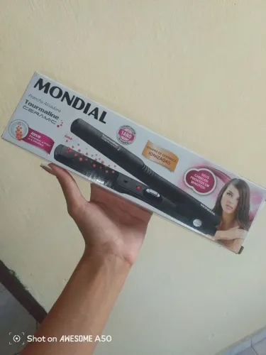 Prancha de cabelo nova