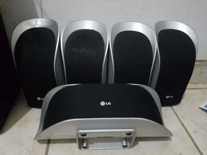 Caixas home theater LG 