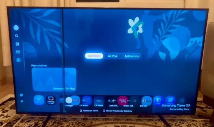 TV Samsung 50 4K | com defeito no display
