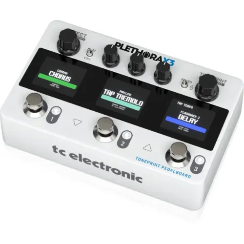 Pedaleira TC Eletronic PLETHORA X3 MULTI-EFEITOS