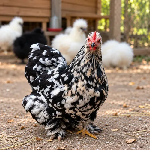 Pintinhos de galinha nini cochin
