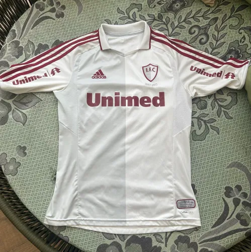 Camisa Fluminense - 110 Anos - Adidas - Cinza e Branco