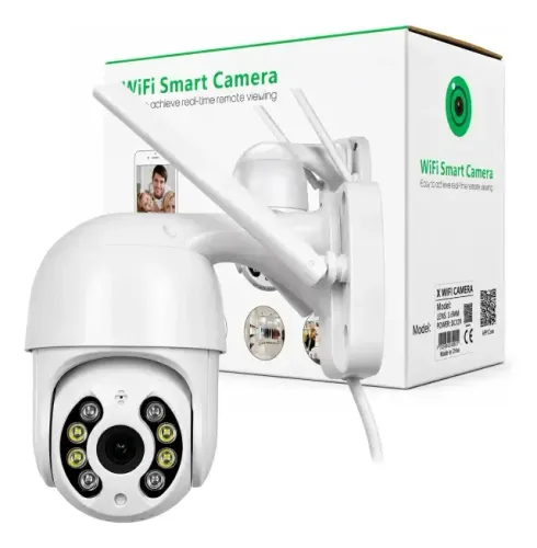 Câmera De Segurança Ip Wi-fi Icsee A8 Monitoramento Inteligente Branca