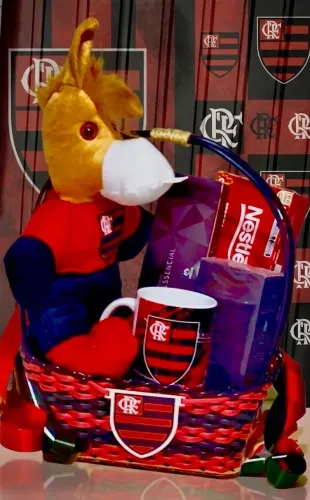 Cestas. Linda Cesta time Flamengo