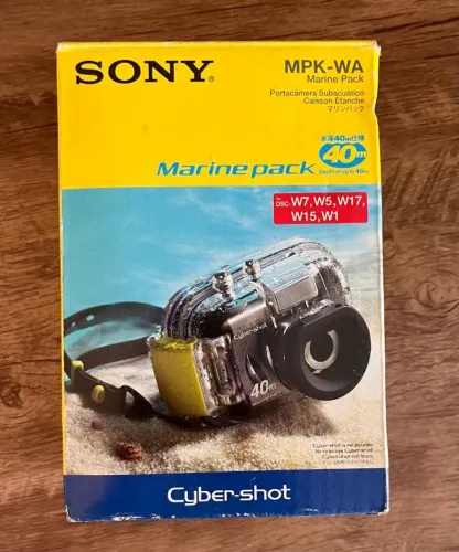 Caixa Estanque Sony MPK-WA - Nova Na Caixa (Nunca Usada) - Cyber-Shot