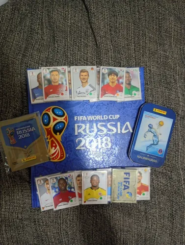 Álbum copa do mundo 2022 capa dura completo figurinhas soltas para colar