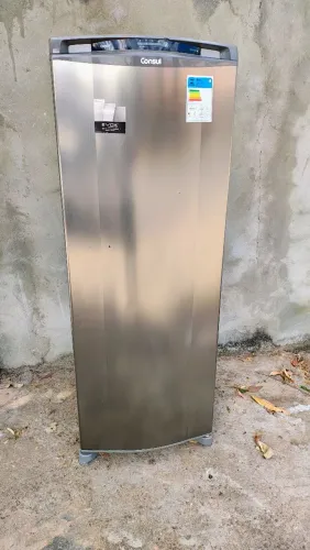 ? OPORTUNIDADE! Geladeira Consul Frost Free Inox - Gela Muito!