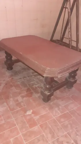 Mesa de centro rústica