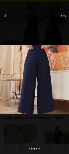 Macacão Social Pantalona -Azul Marinho 
