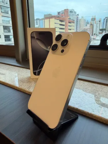 iPhone 16 Pro 256GB Branco - SEMINOVO - LOJA FÍSICA 