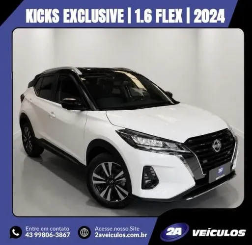 Nissan Kicks Exclusive 1.6 16V Flex AUT 2024