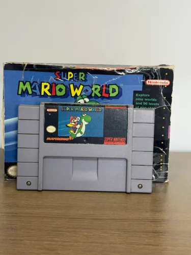 Cartucho Super Mario Caixa + Berço