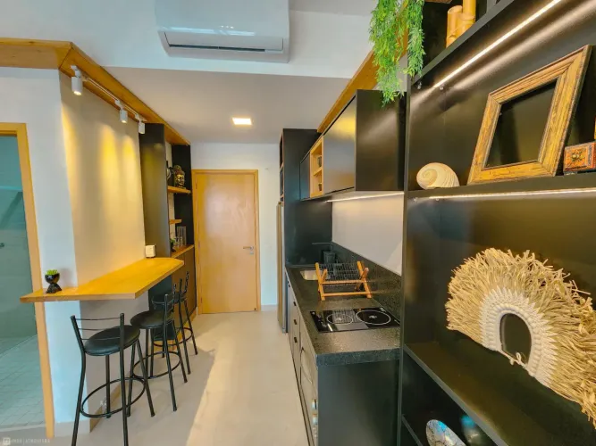 APARTAMENTO STUDIO MOBILIADO - PRAIA GRANDE, UBATUBA , SÃO PAULO