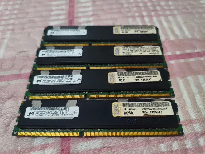 Kit 16GB (4x4 GB) memória ddr3