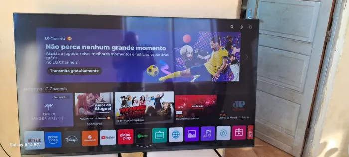 Smart TV 4K Lg 55 nanocell sm558600