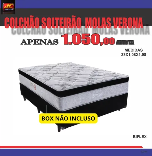 COLCHÃO SOLTEIRÃO MOLAS