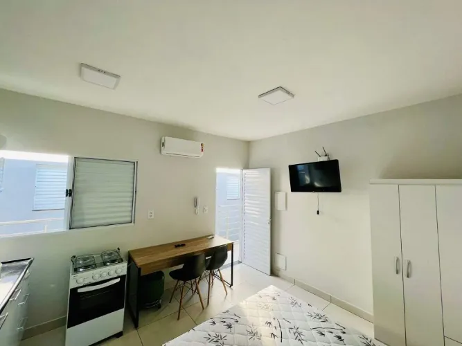 Kitnet para aluguel, 1 quarto, 1 suíte, 1 vaga, Jardim Parque Residencial - Rio Claro/SP