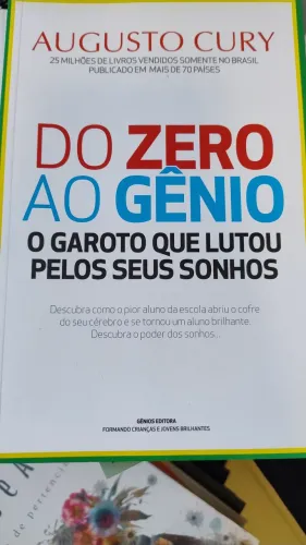 Livro "do zero ao gênio"