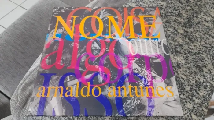 LP Arnaldo Antunes - Nome - 1993 - com encarte