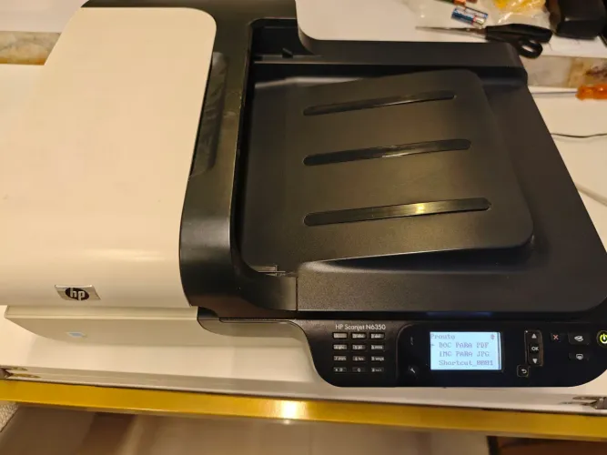 Scanner HP Scanjet N6350 Profissional de Rede