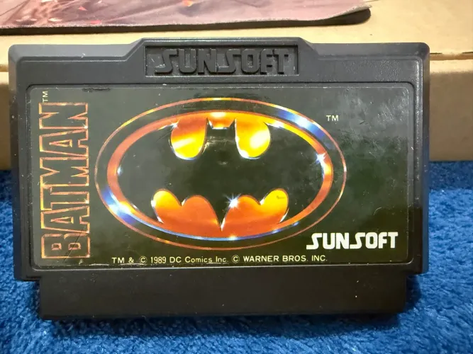 Cartucho Batman (1989) - Famicom / Nintendinho Japonês - Original Sunsoft