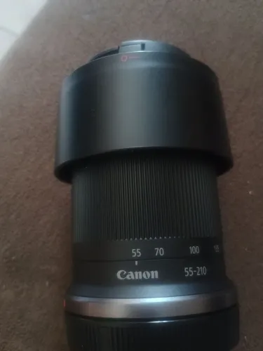 Lente Canon 55/210m RF-s novinha top usada três vezes 