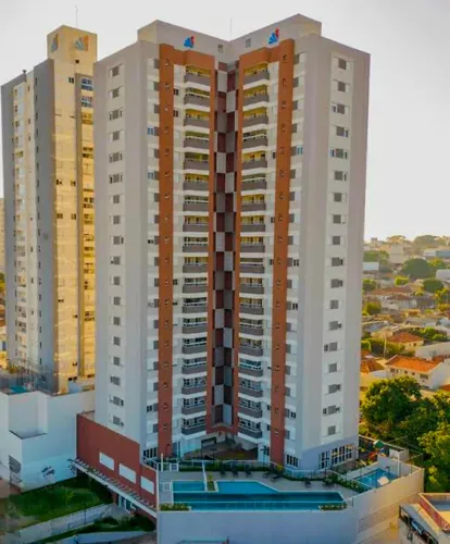Apartamento Alto Padrão no Edifício Vista do Parque do Povo em Presidente Prudente-SP