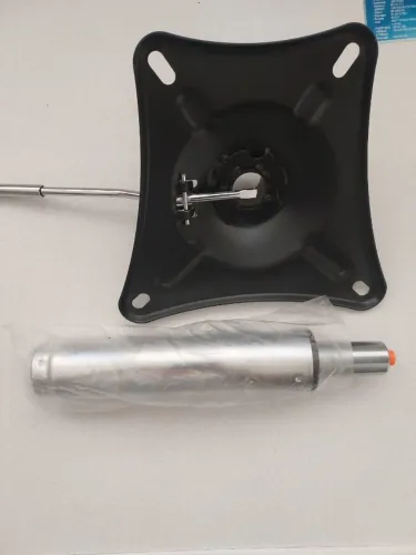 KIT FLANGE + PISTÃO DE AÇO TRAPEZOIDAL EAMES OFFICE - NOVO