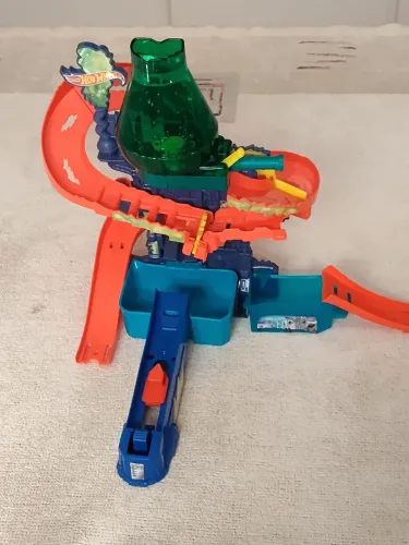 Pista Hot Wheels Laboratório Color Splash