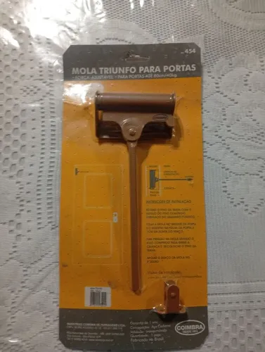 Mola Aérea Triunfo Coimbra F1-454 Para Portas 15kg 720mm Marrom